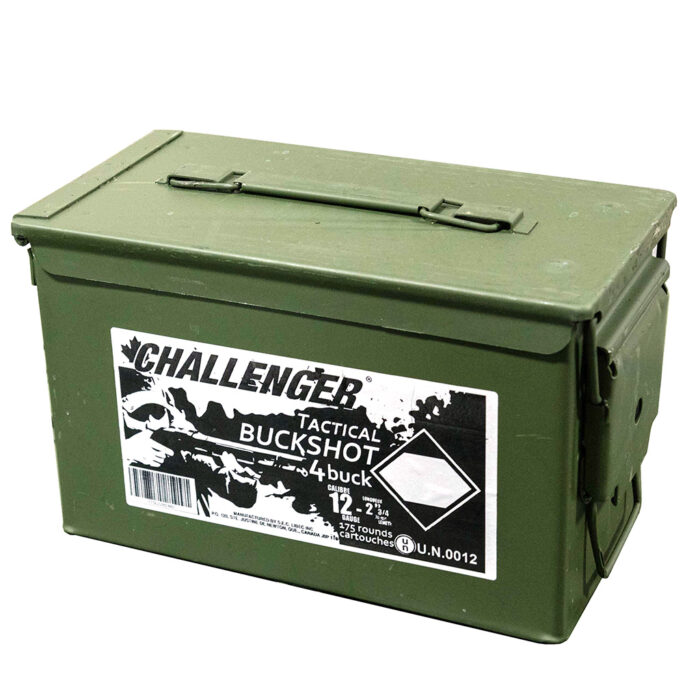 Challenger Tactical Buckshot 175-Rnd Can - Backcountry Sports